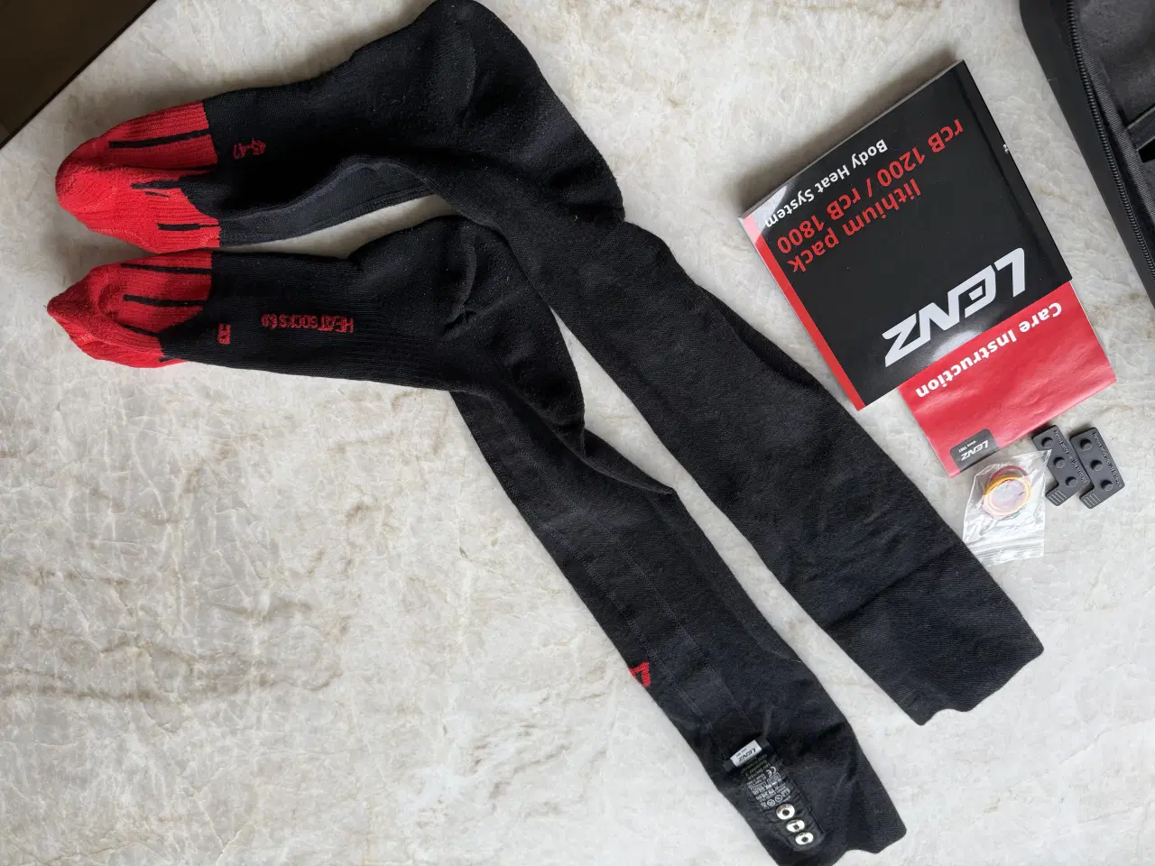 Billede 4 - LENZ Varmesokker elektriske m. merinould str 45-47