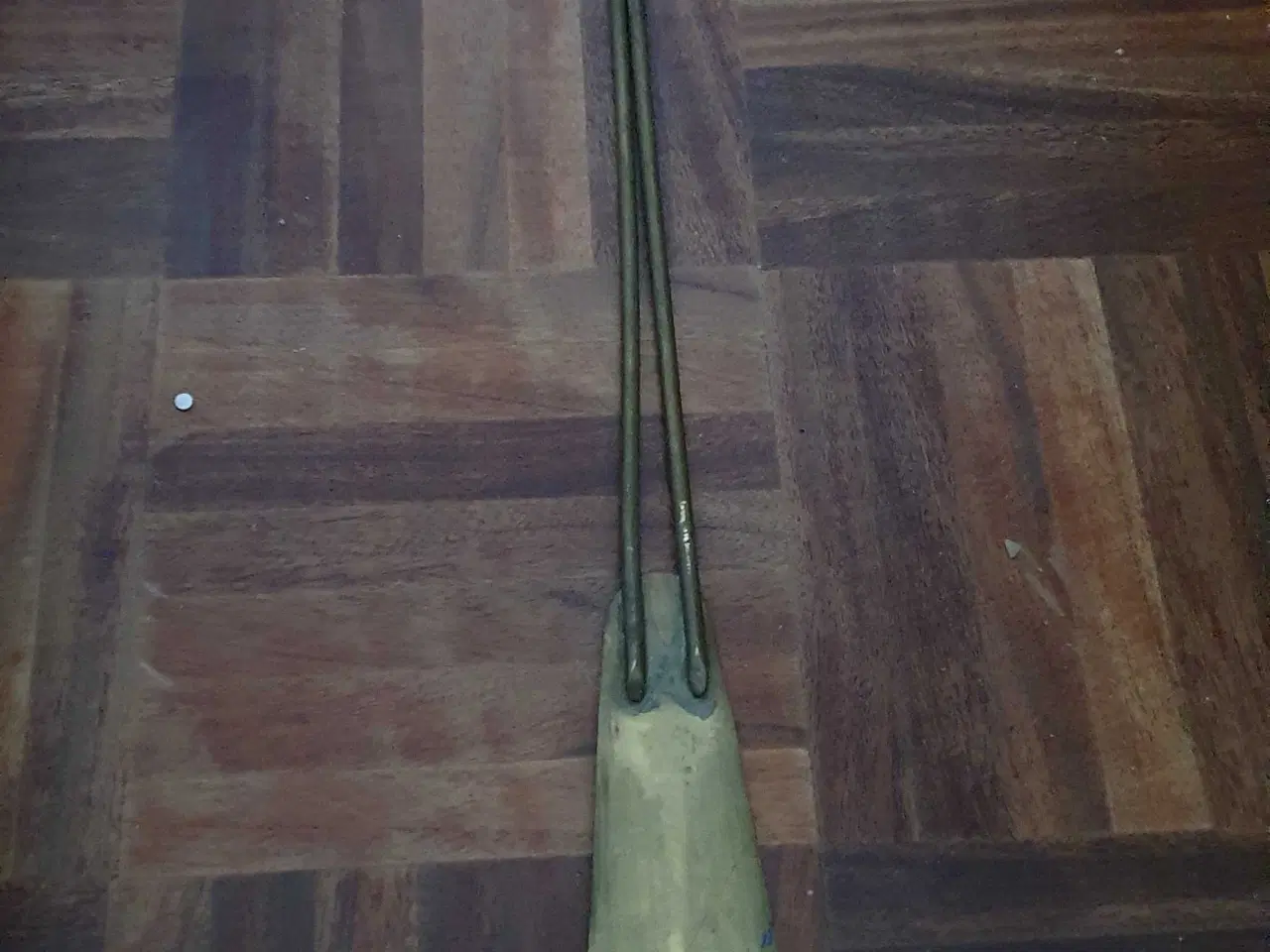 Billede 2 - Langt messing skohorn 
