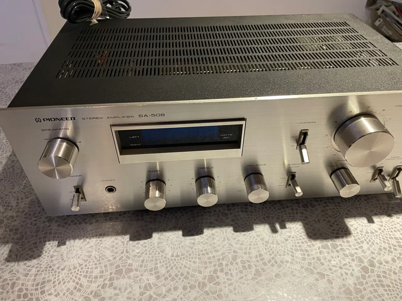 Billede 1 - Pioneer SA 508 Stereo Amplifier RMS Vintage 1979