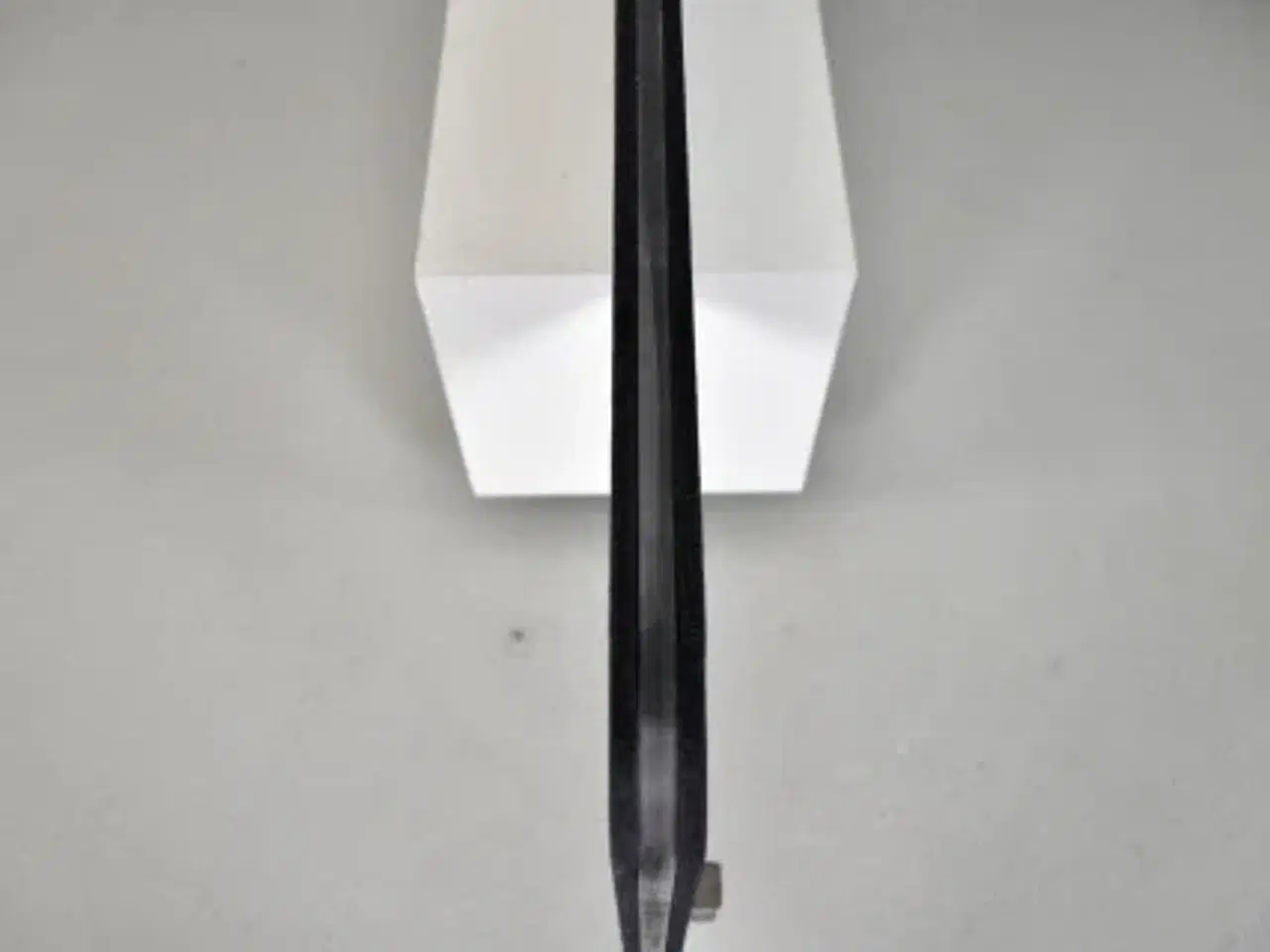 Billede 5 - Lintex edge bordskærm i sort, inkl. 2 blanke beslag