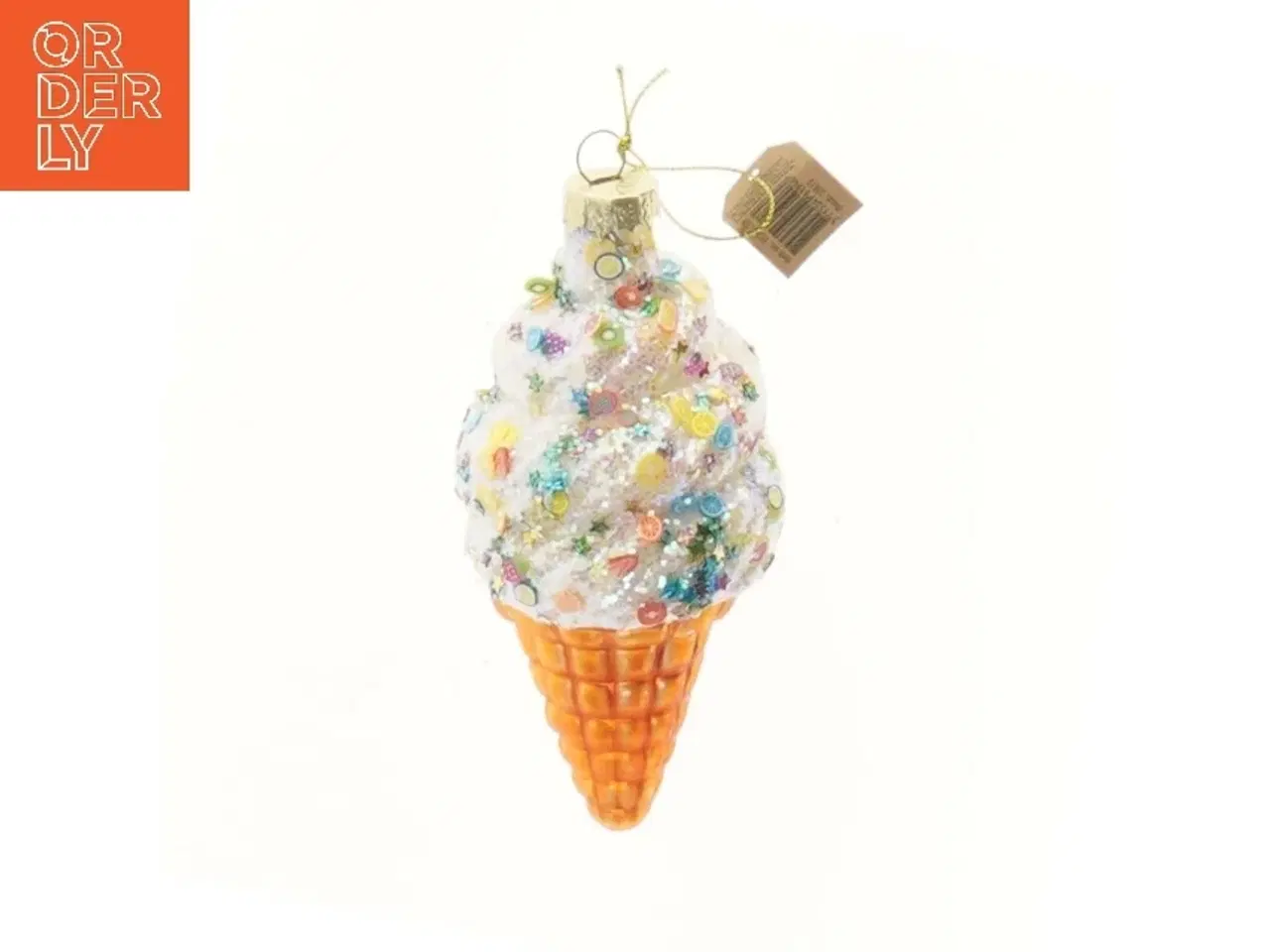 Billede 2 - Julepynt isvaffel ornament fra Det Gamle Apotek (str. 14 cm)