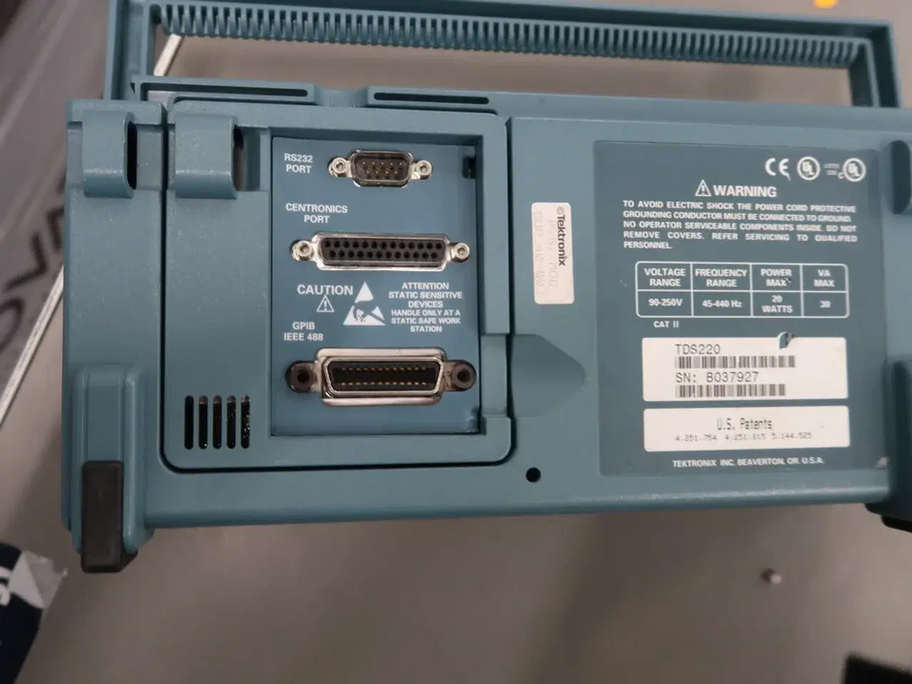 Billede 4 - Two Channel Digital Real-Time Oscilloscope TEKTRONIX TDS 220