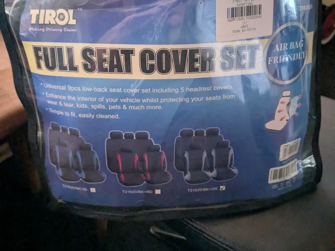 Billede 1 - Sædeovertræk 