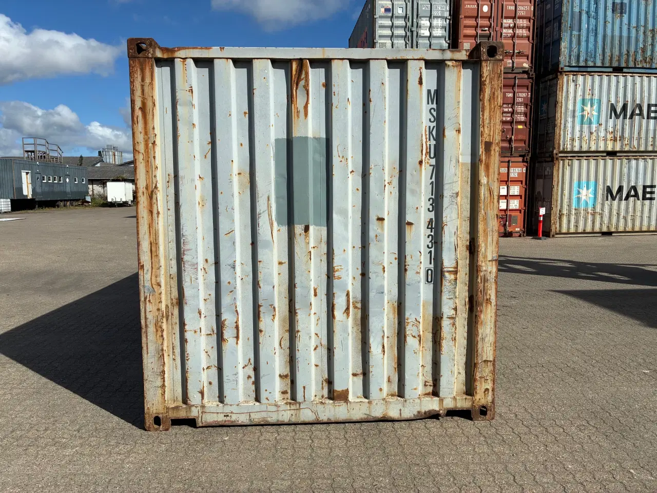 Billede 4 - 20 fods Container- ID: MSKU 713431-0