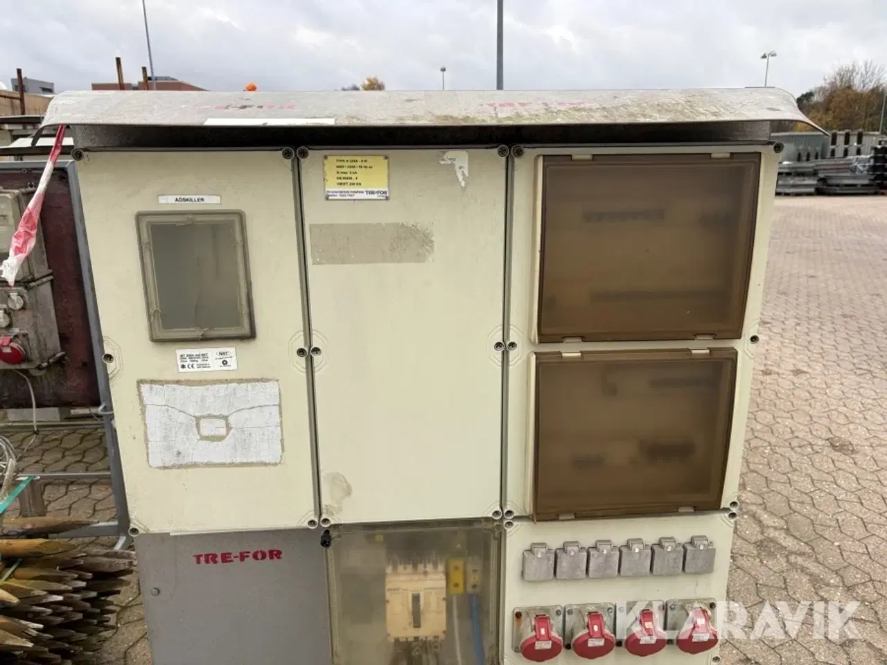 Billede 3 - Byggestrømstavler NST Bygge-el 5 styk