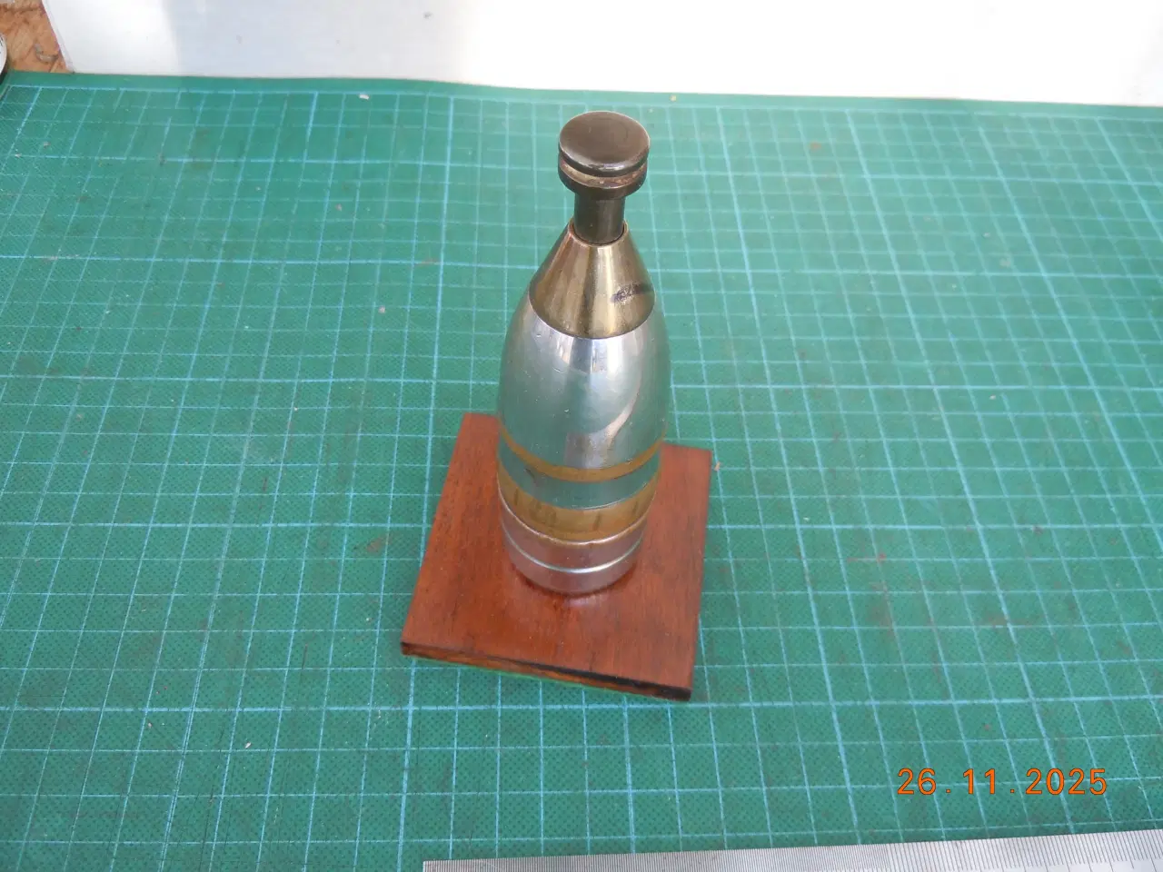 Billede 4 - Granatspids, 37mm, Dansk, Cigarklipper, ca. 1900.