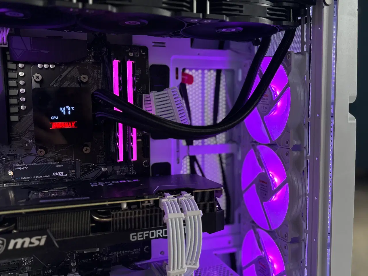 Billede 5 - High-End Gaming PC – RTX 3080 | Ryzen 7 | RGB Mons