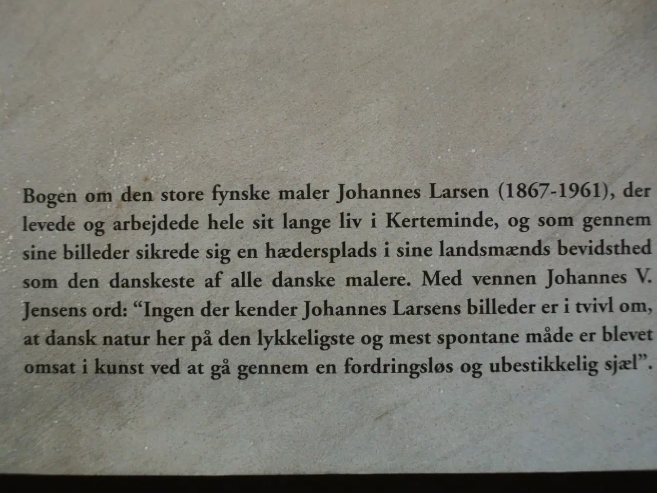 Billede 3 - johannes larsen menneske kunstner og naturoplever,