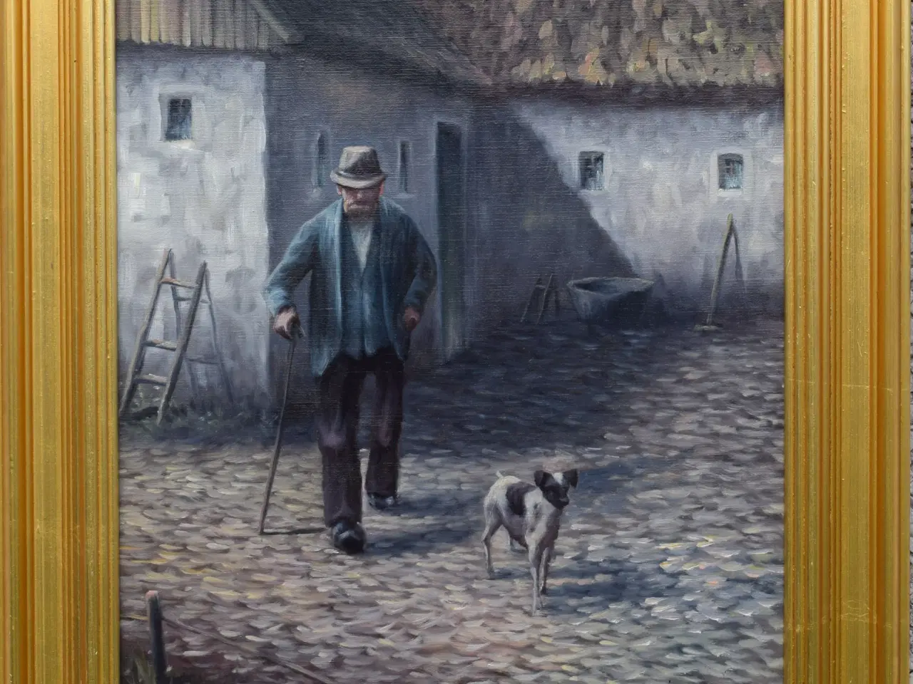 Billede 1 - Maleri af Arling Gade (1919-2011)