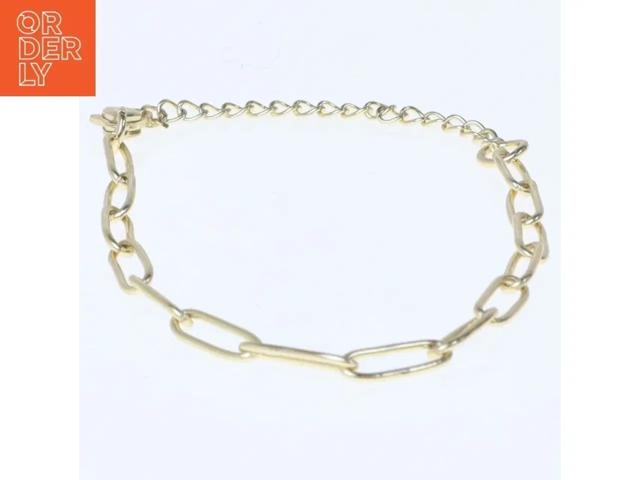 Billede 1 - Guldkæde armbånd (str. Ø 10 cm)
