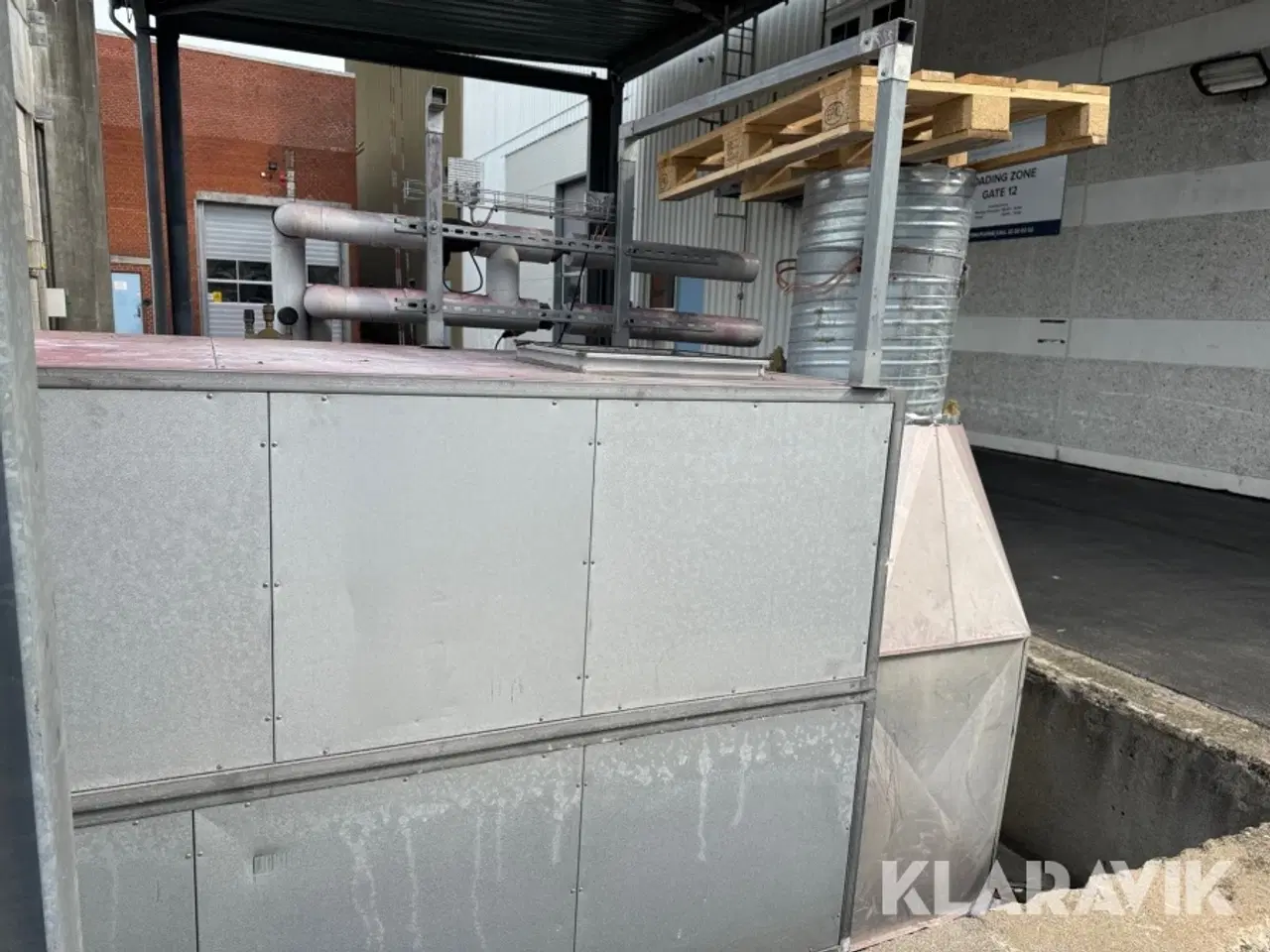 Billede 4 - Ventilationsanlæg med varmeflade