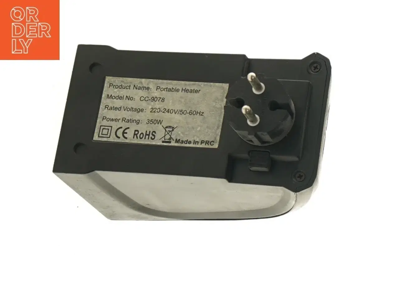 Billede 5 - Transportabel varmeblæser (str. 15,5x8,5 cm)