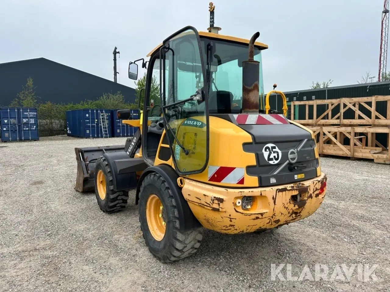 Billede 4 - Gummiged Volvo L25F