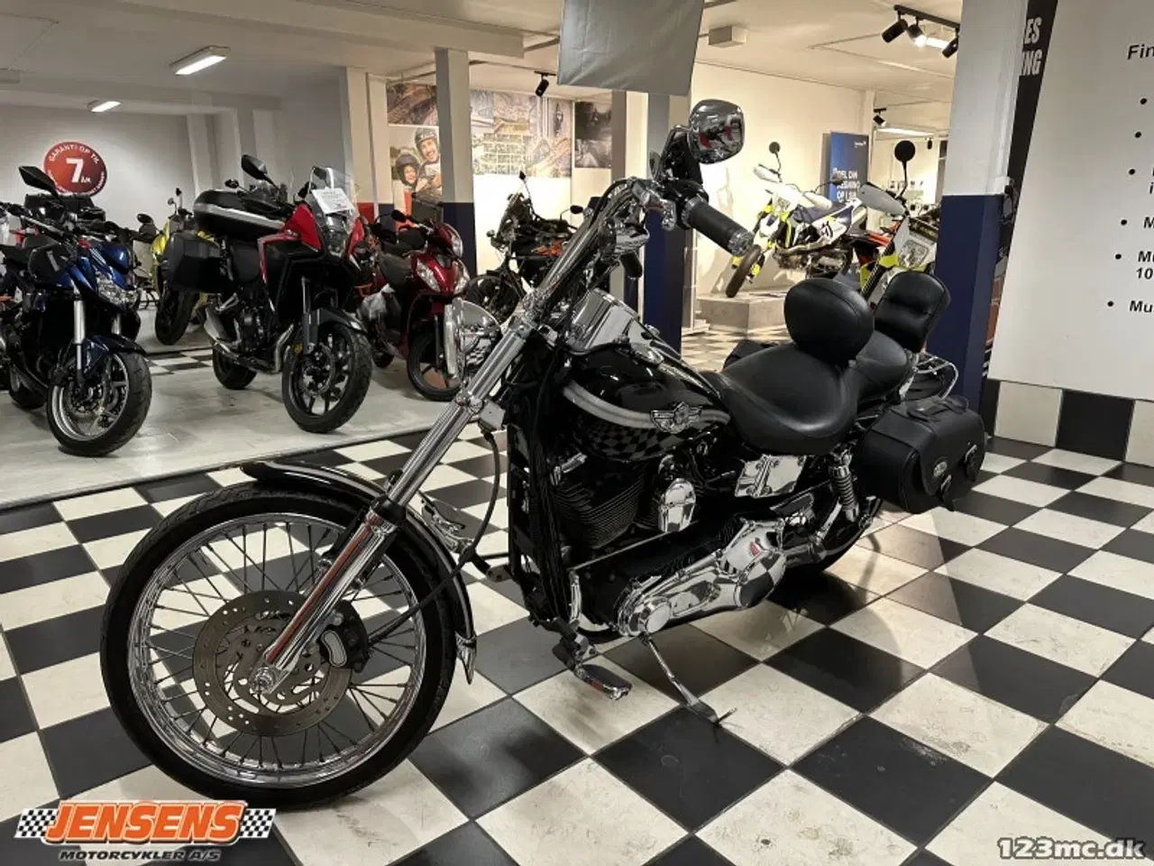 Billede 6 - Harley-Davidson FXDWG Dyna Wide Glide 100 års jubilærums model