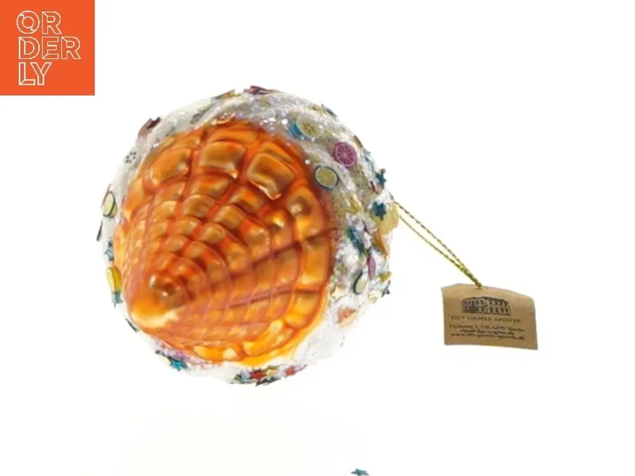 Billede 3 - Julepynt isvaffel ornament fra Det Gamle Apotek (str. 14 cm)