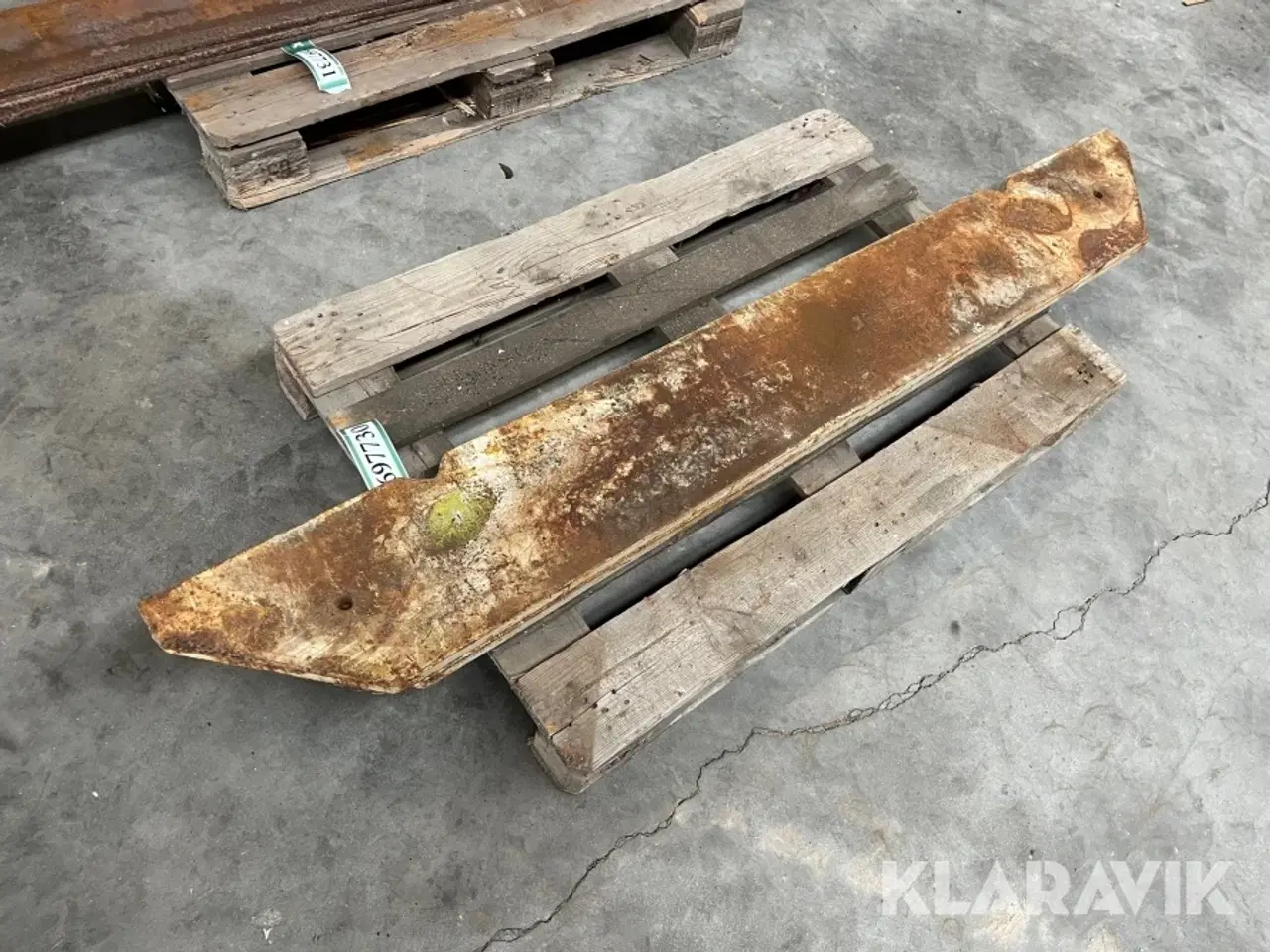 Billede 3 - Basisvægte til Claas Jaguar 840 - 2 styk