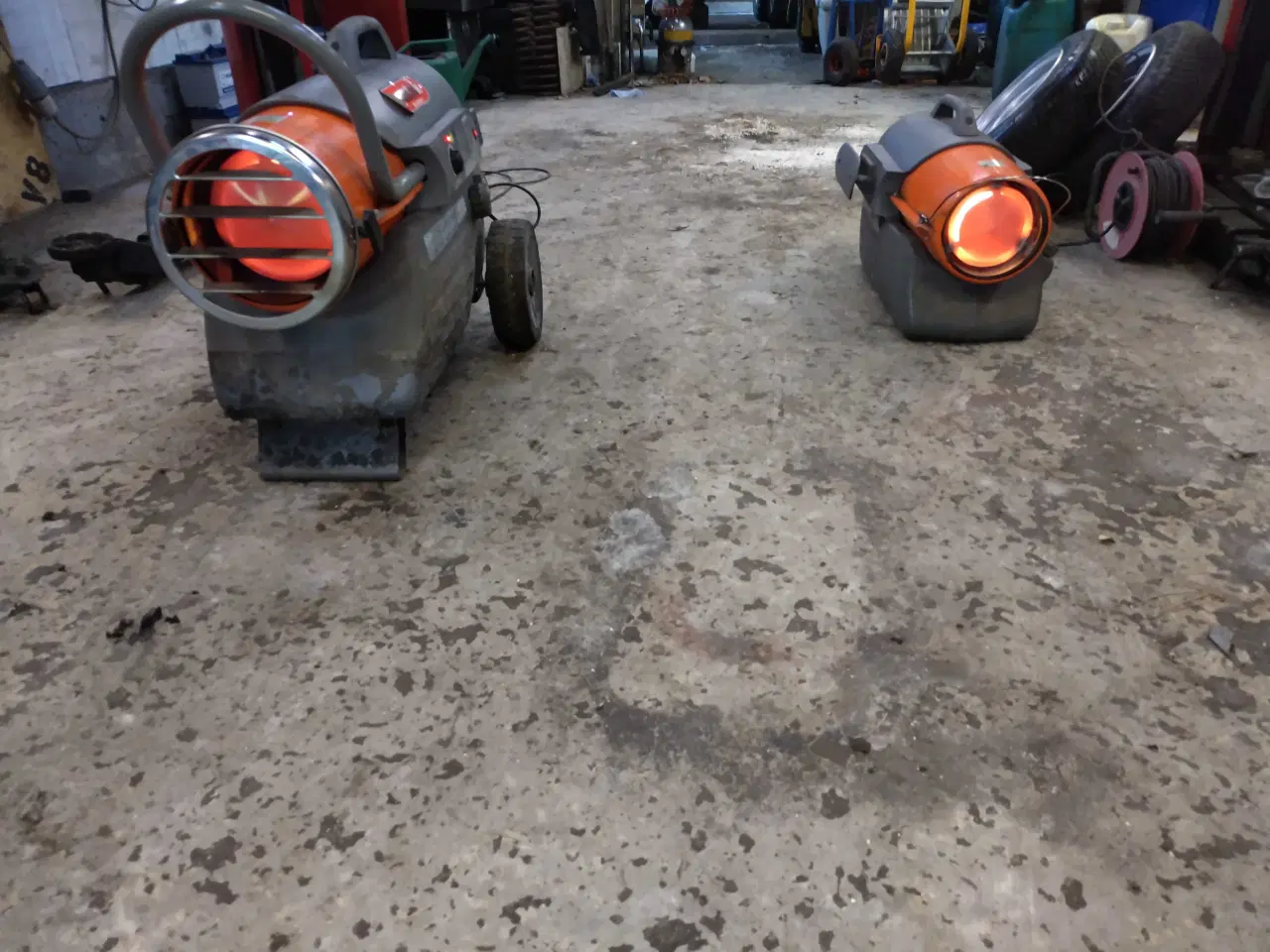 Billede 1 - 2 stk varmekanon