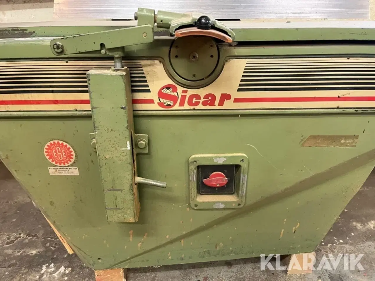 Billede 8 - Afretterhøvl Ese Sicar