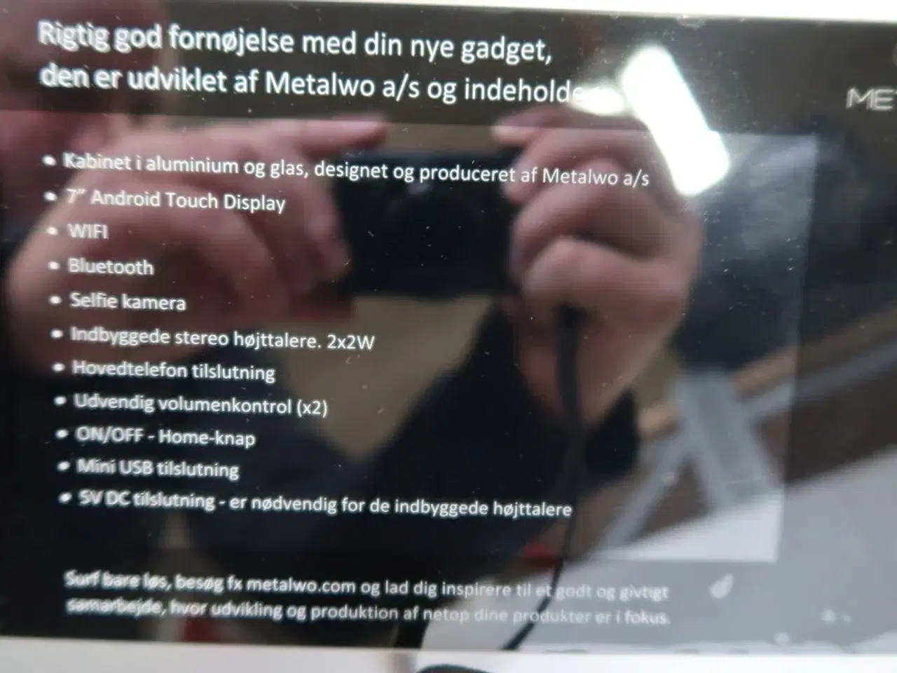 Billede 2 - 23 skærme, påtrykt METALWO (se beskrivelse på sidste billed)