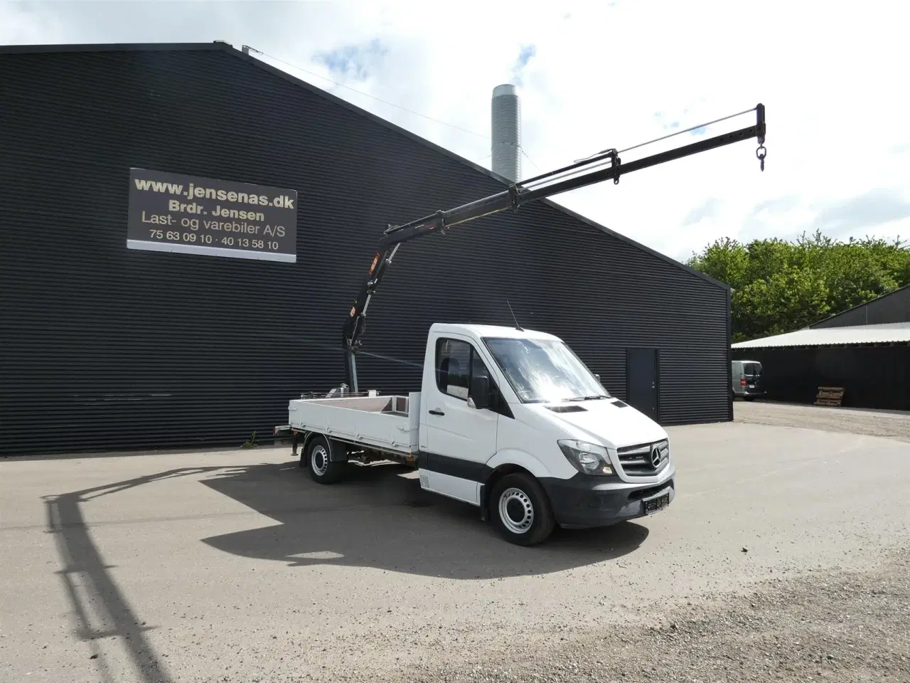 Billede 7 - Mercedes-Benz Sprinter 316 2,1 CDI KRANBIL 163HK Ladv./Chas. Man.