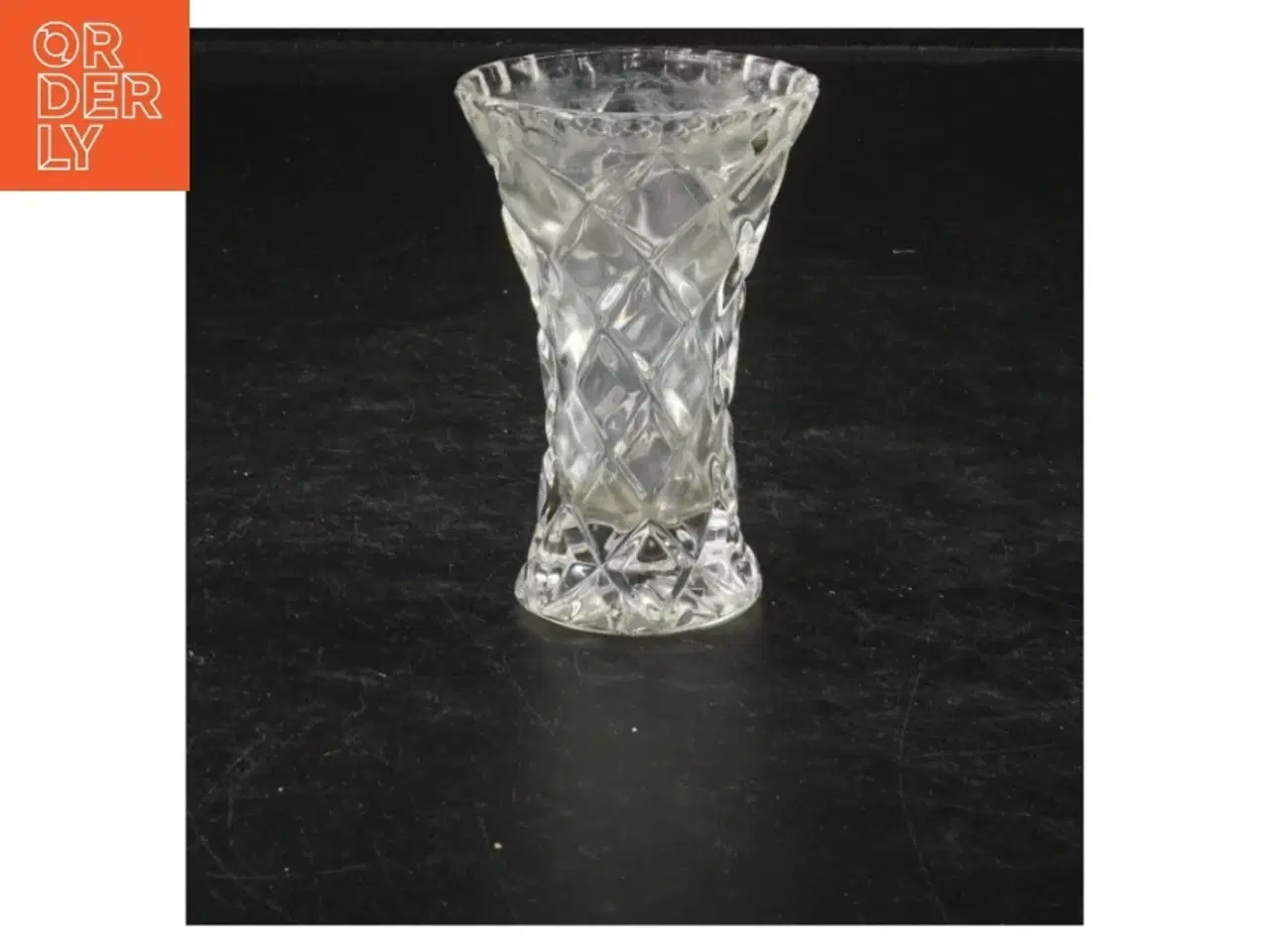 Billede 1 - Lille glasvase (str. 8,5 cm)