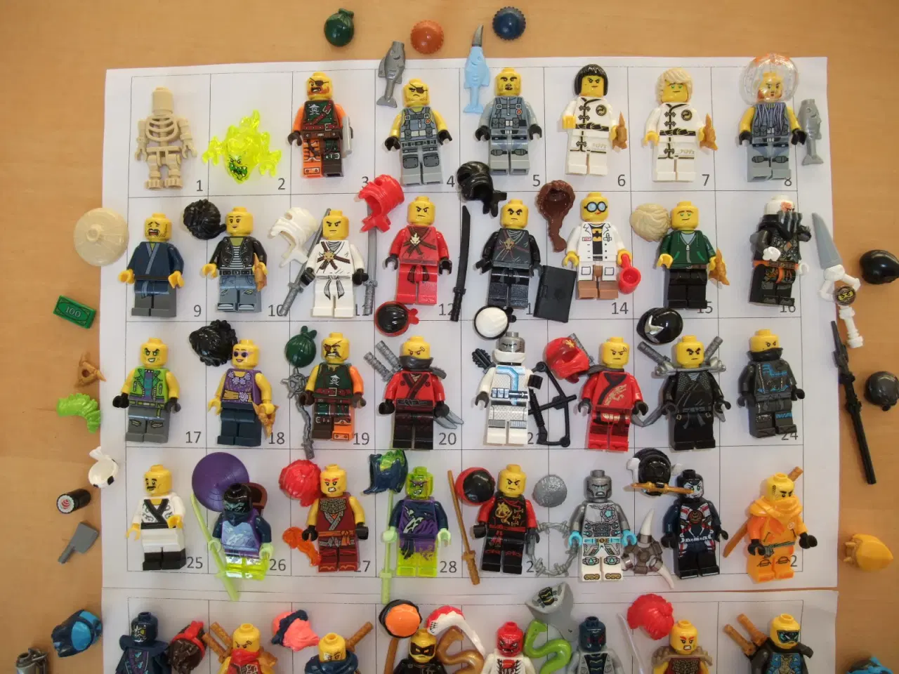 Billede 4 - Lego Ninjago Figurer 