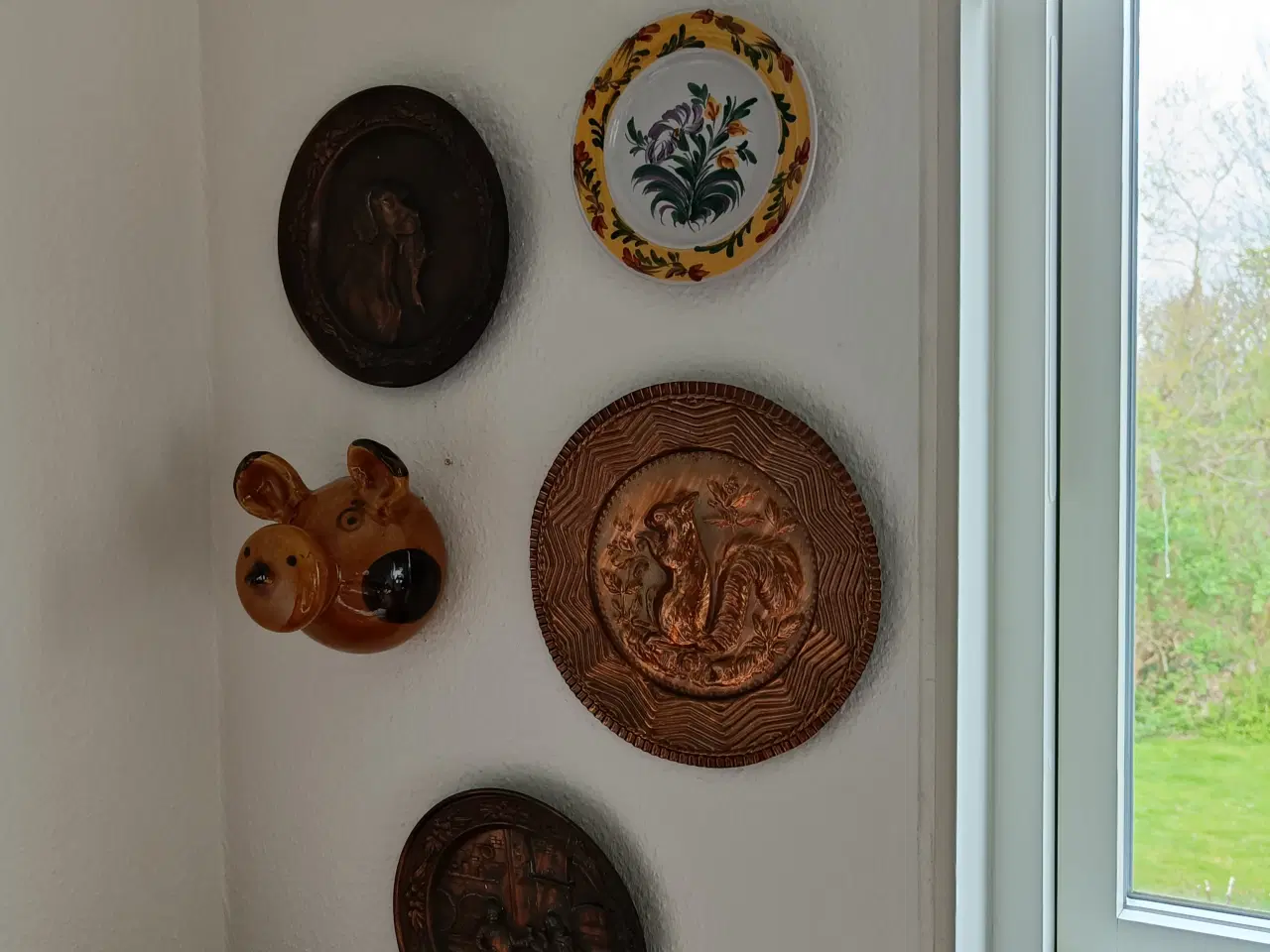 Billede 2 - Keramik platter og lysestager 