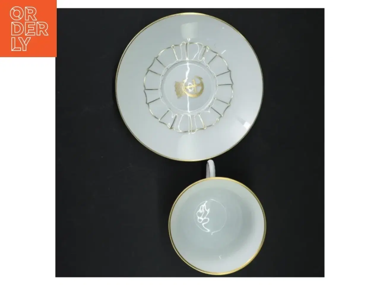 Billede 5 - Porcelænskop med underkop fra B&G (str. Ø 16 cm 9 cm)