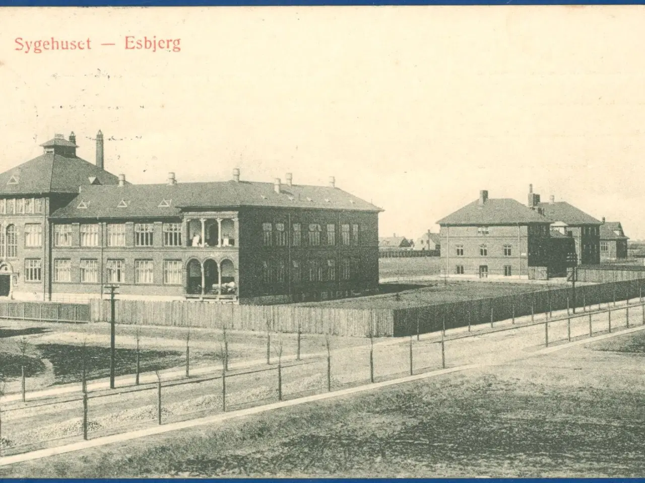 Billede 1 - Esbjerg Sygehus, 1913