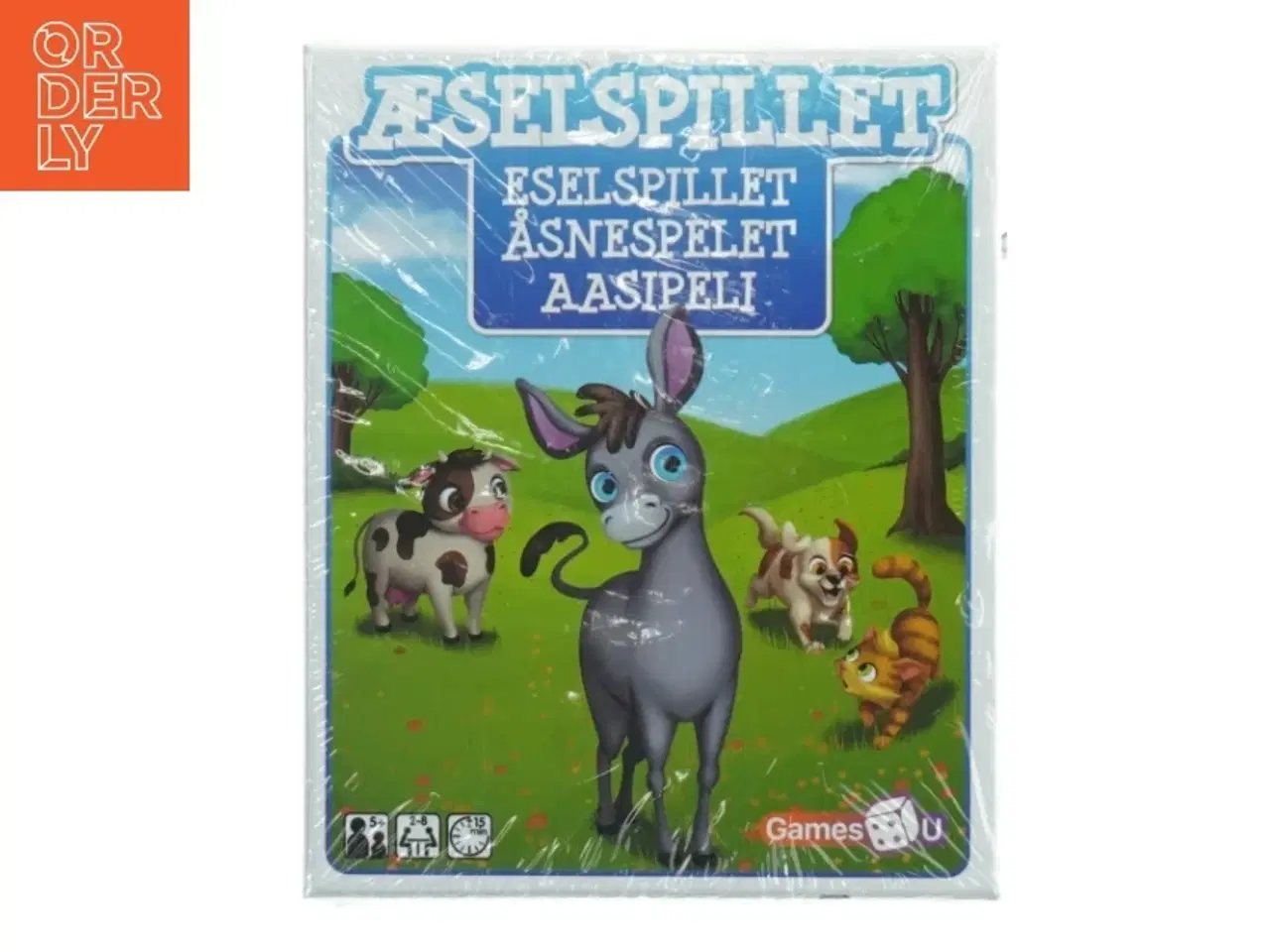 Billede 1 - æselsplillet kortspil fra Games4U (str. 17x14 cm)