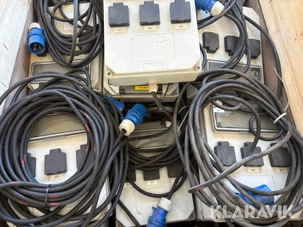 Billede 10 - Standtavle CEE16-1P-6A 6styk