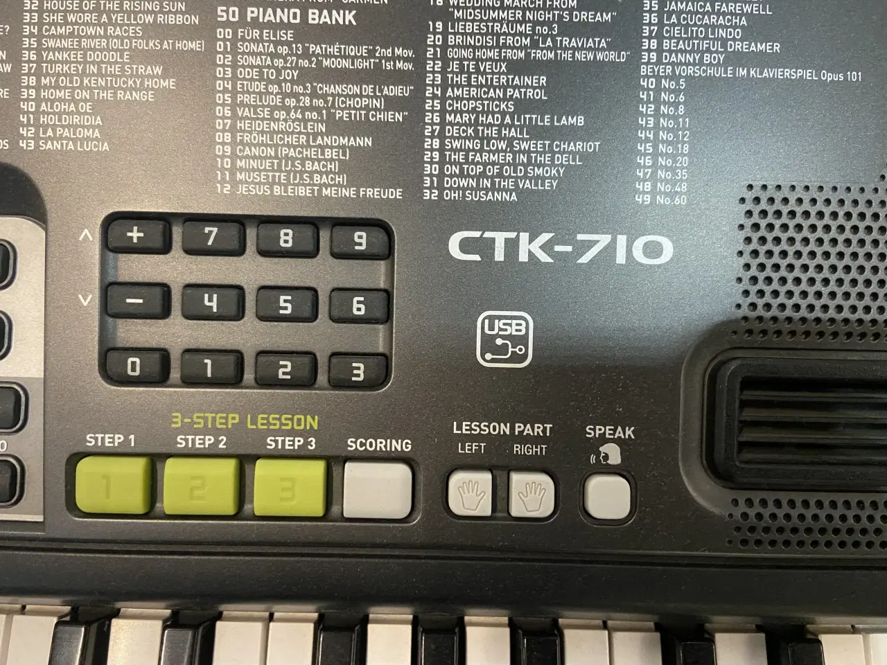 Billede 2 - Casio CKT710 elektrisk keyboard