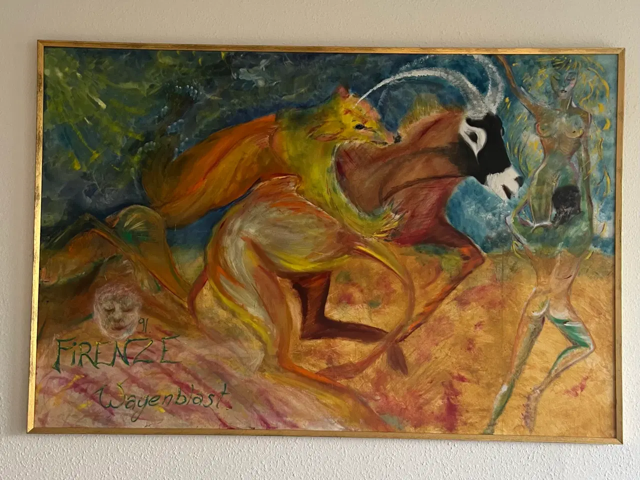 Billede 1 - Olie maleri 100*150 cm