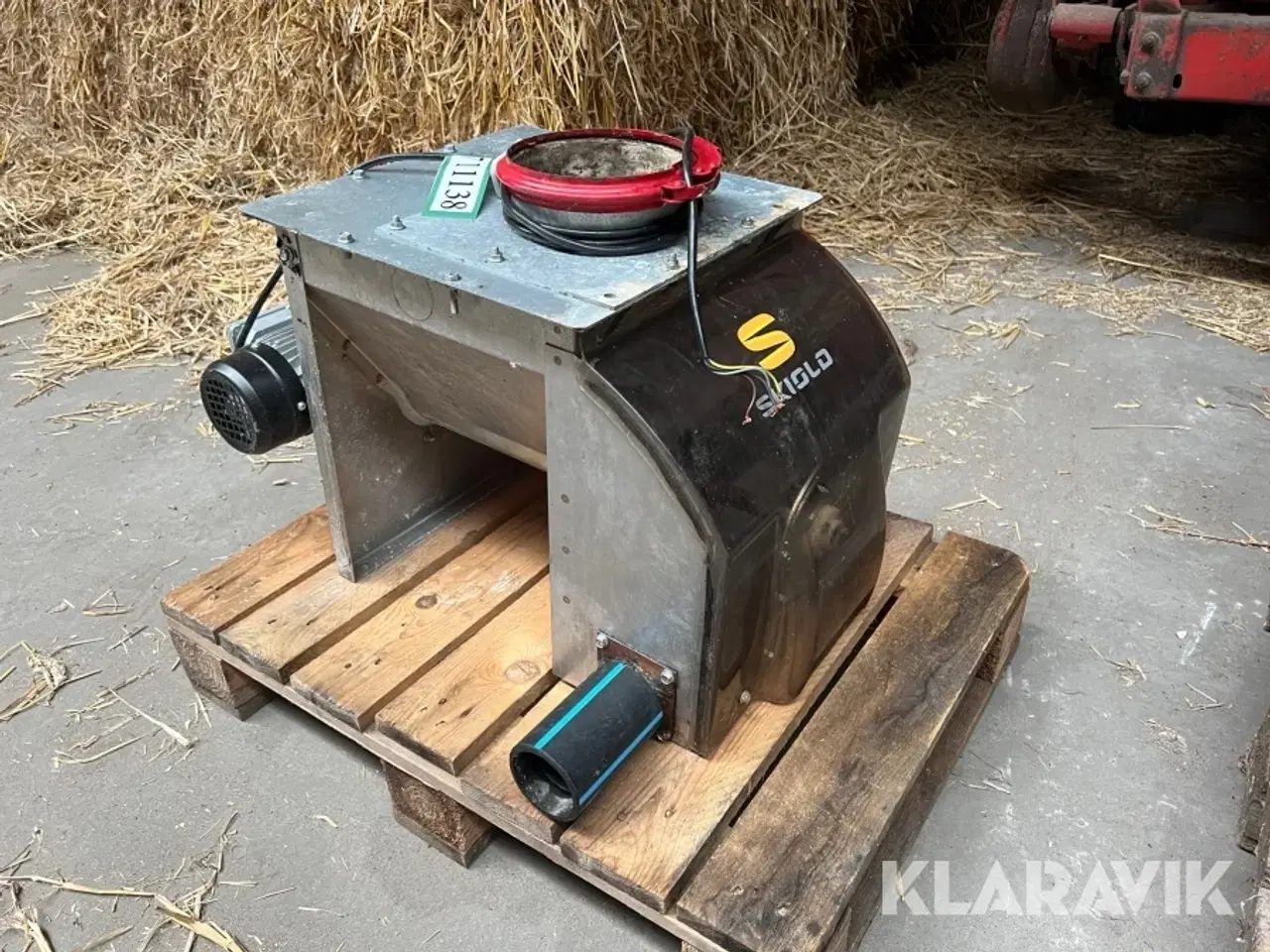 Billede 2 - Gear motor Skiold Hopper TP std. stainless Ø50,8 with motor