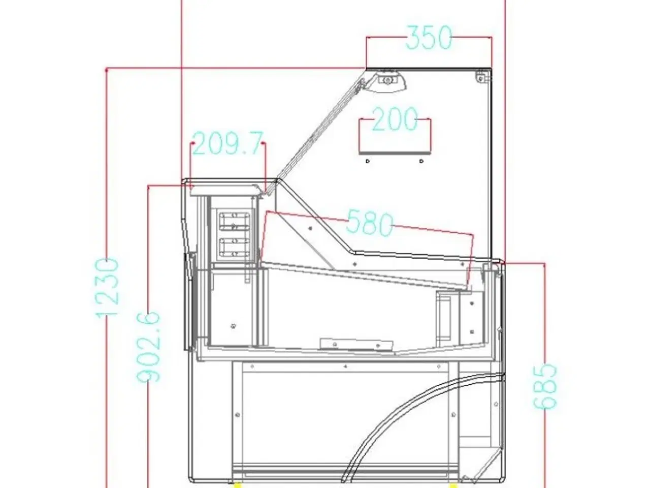 Billede 4 - Professionel køledisk – 110 liter 