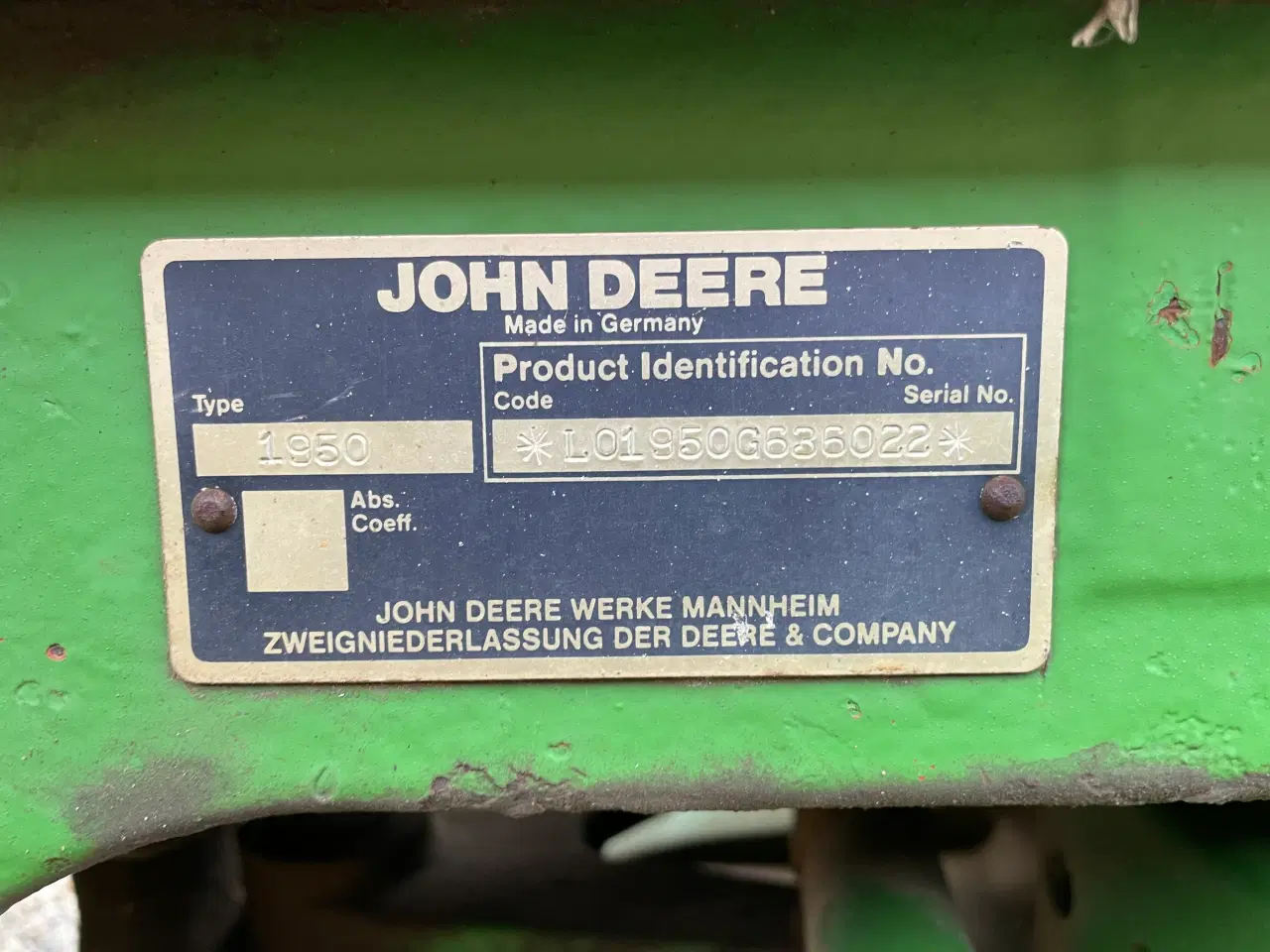 Billede 11 - John Deere 1950 