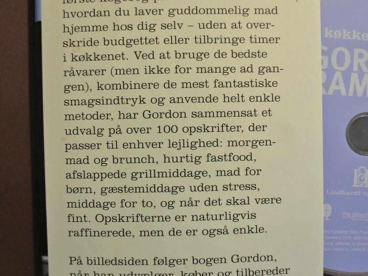 Billede 5 - gør det nemt inkl. dvd, af gordon ramsay