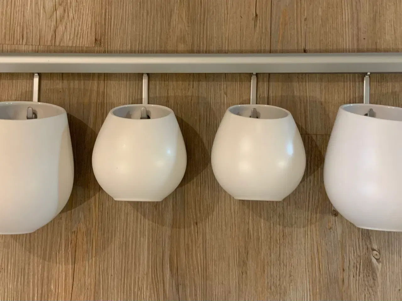 Billede 1 - Ikea krukker med ophæng til væg