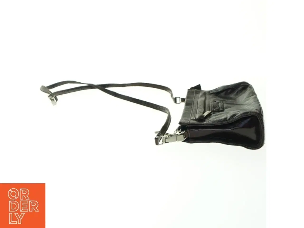 Billede 3 - Læder Crossbody Taske fra Belsac (str. 22 x 12 cm)