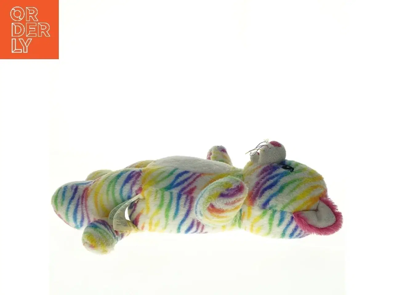 Billede 3 - Tøjdyr med stribet mønster (str. 40 cm)