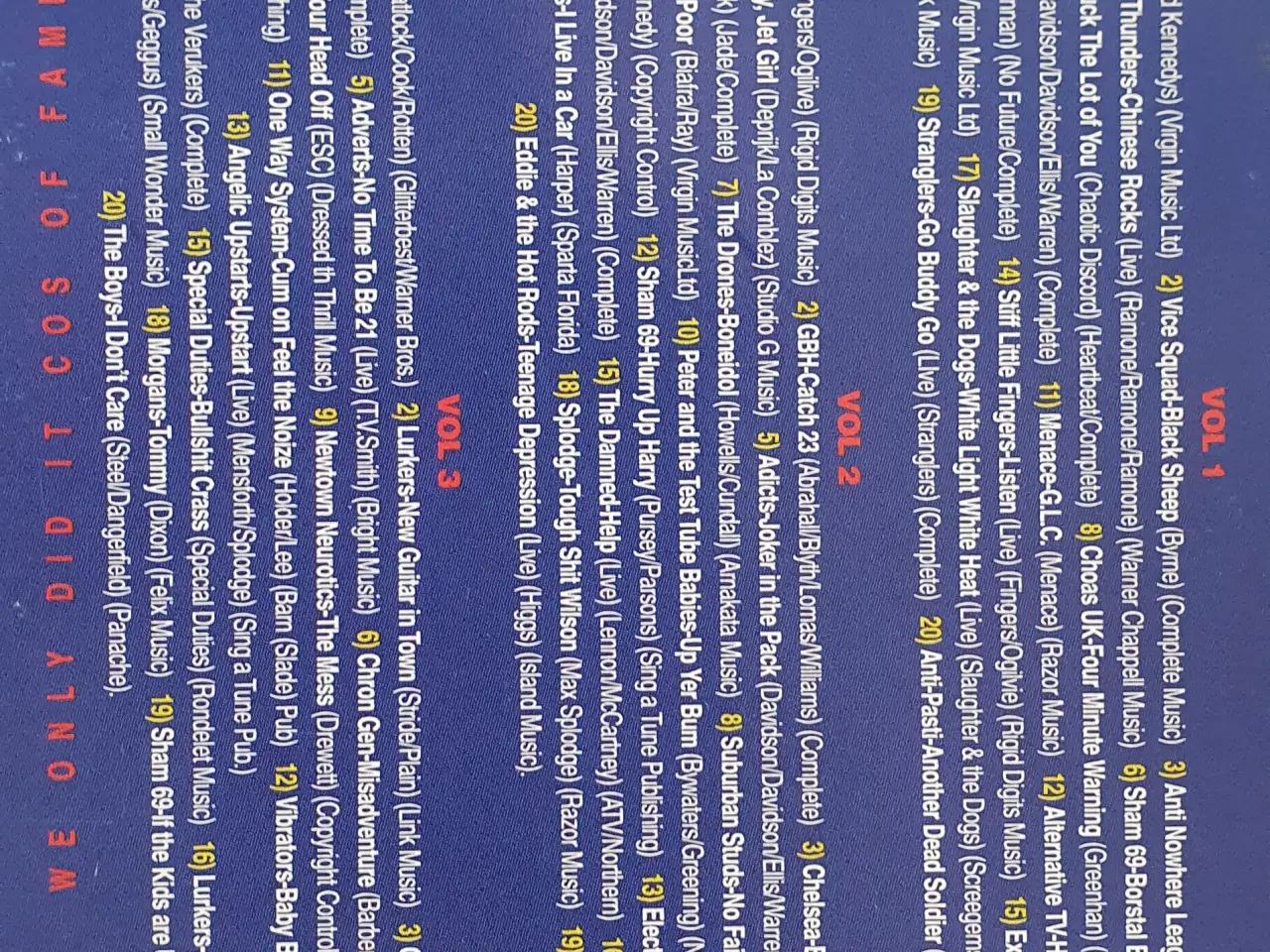 Billede 3 - Punk CD'er