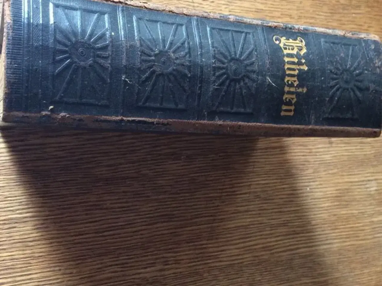 Billede 2 - Læderindbunden bibel