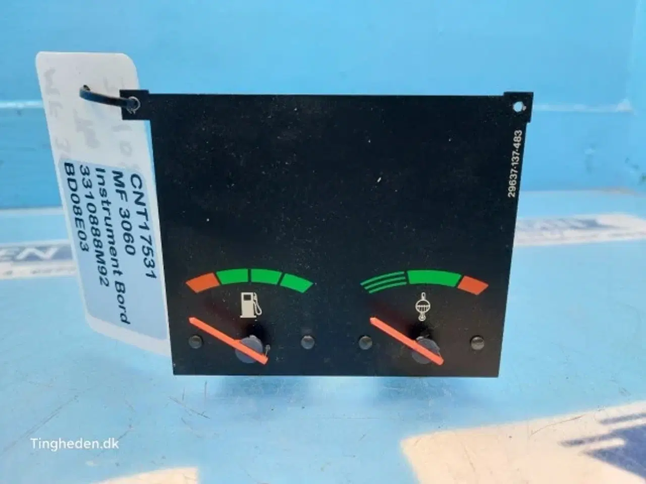 Billede 10 - Massey Ferguson 3060 Instrumentbrættet 3310888M92
