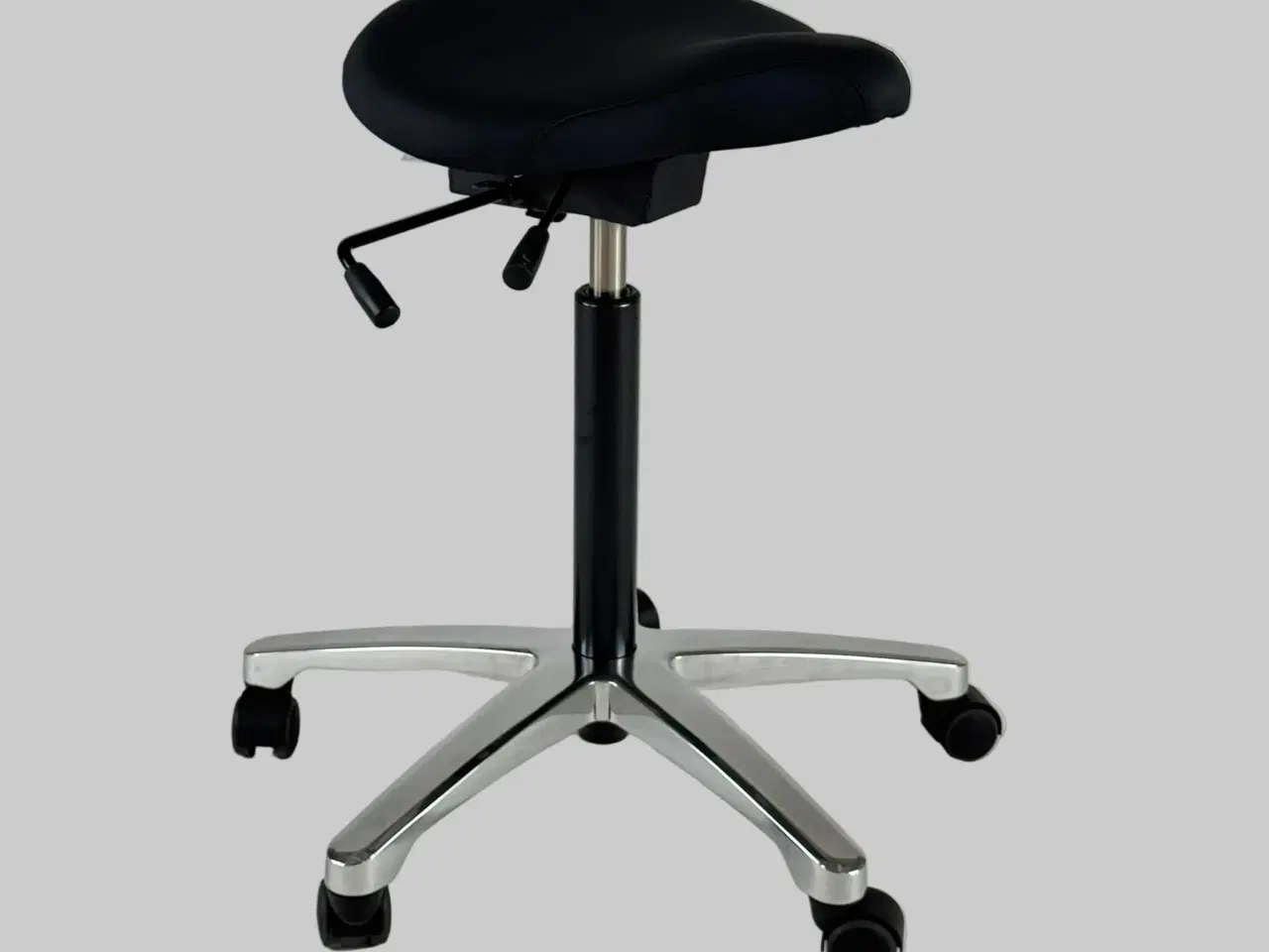 Billede 1 - RH Support 4502 Kontorstol – Sort/Krom Stel