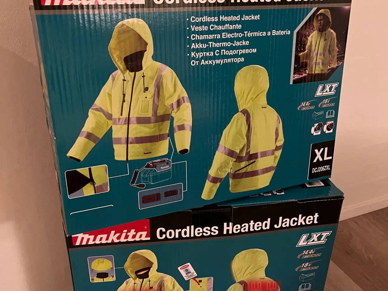 Billede 1 - Arbejdsjakke makita med varme