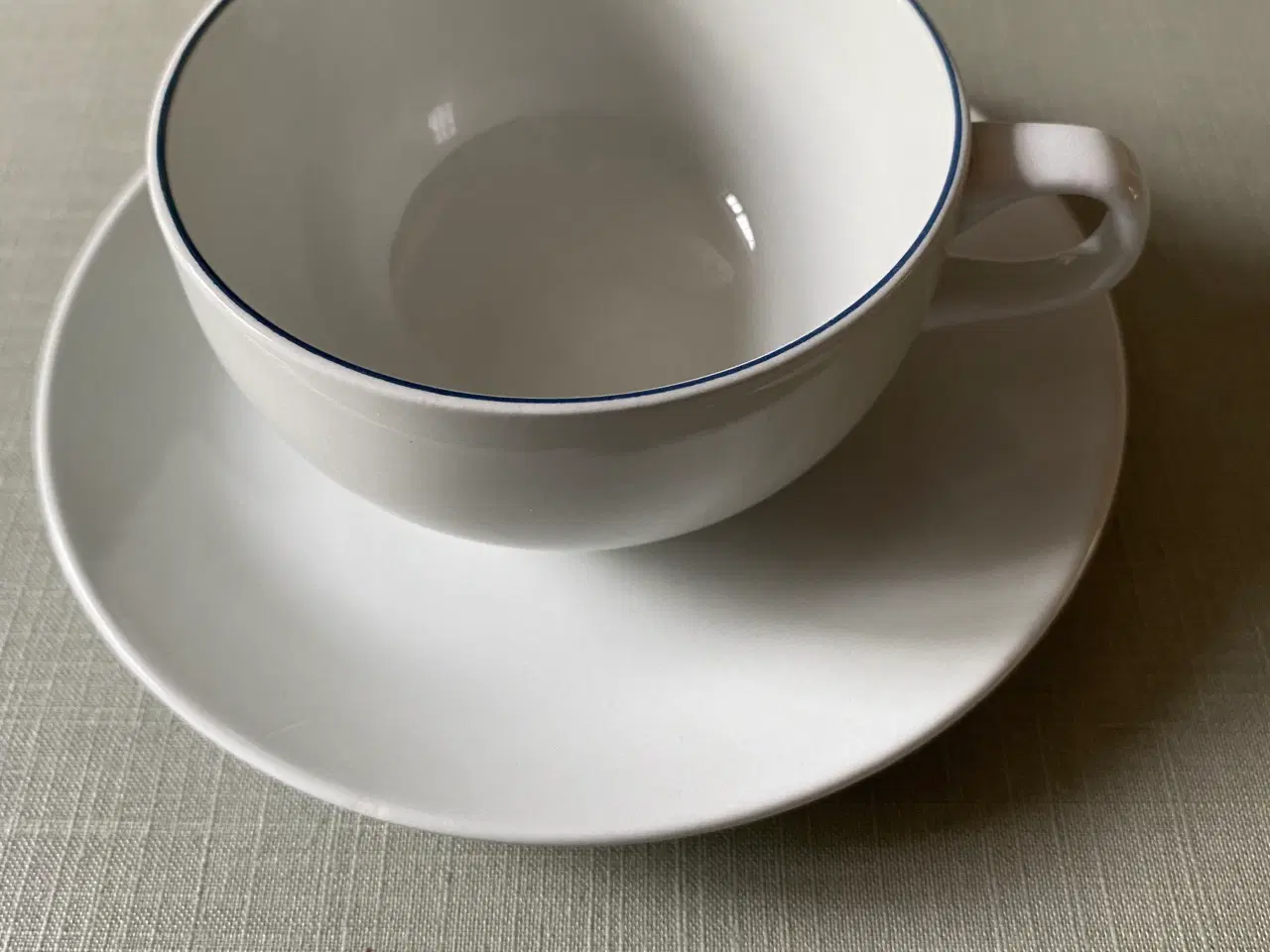 Billede 1 - Blåkant kaffekopper