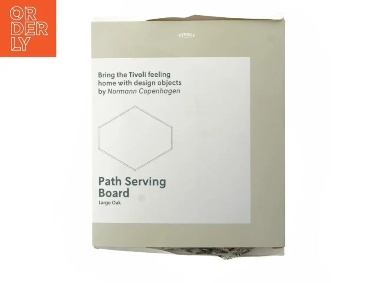 Billede 2 - Serveringsbræt i egetræ fra Normann Copenhagen (str. 35x30 cm)