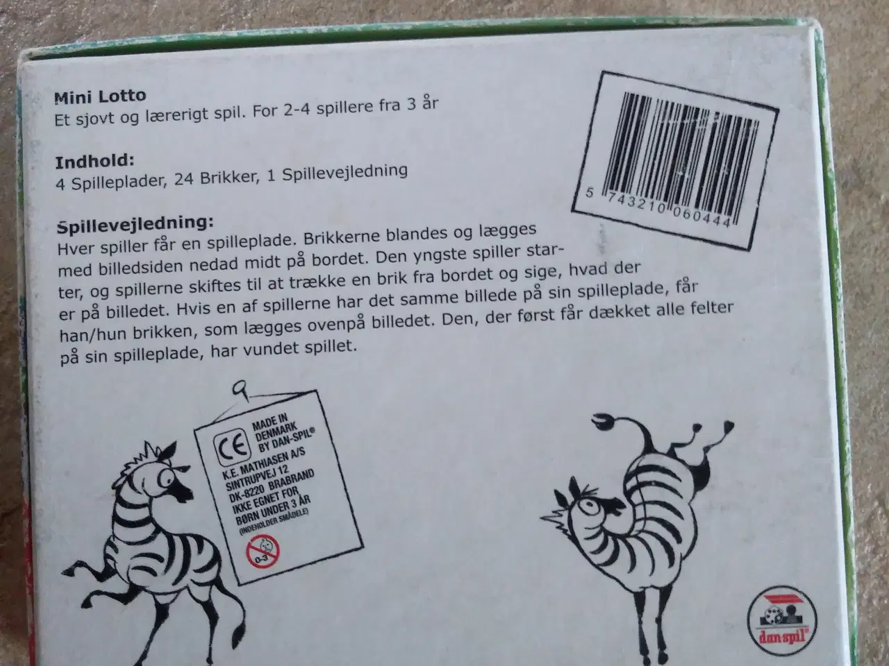 Billede 2 - Mini Lotto spil