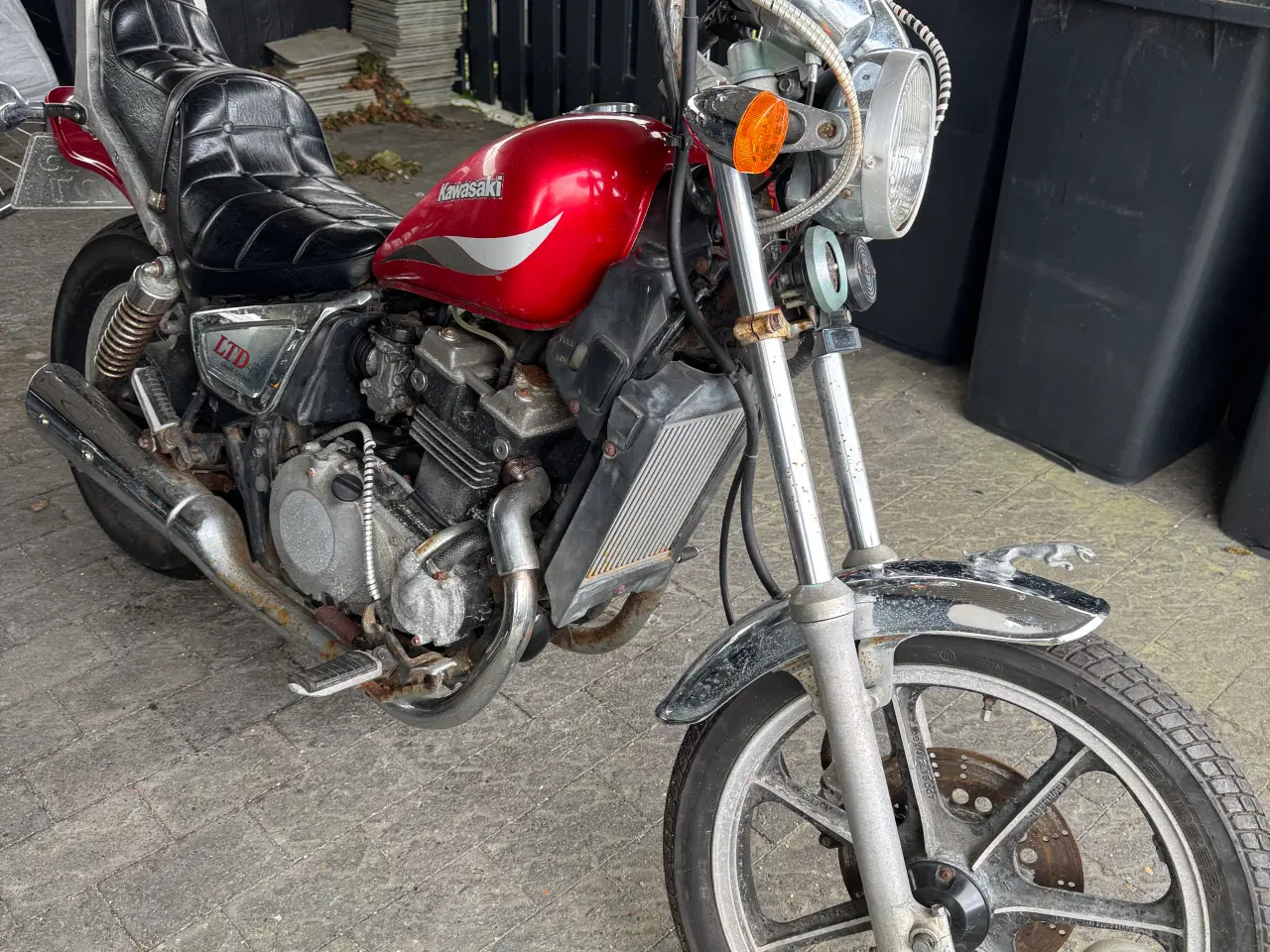 Billede 2 - Kawasaki EN 454 LTD Motorcykel