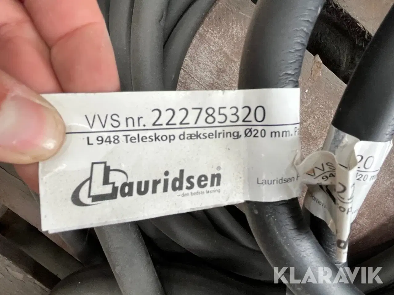 Billede 5 - Gummipakninger og teleskop dækselringe